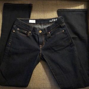 Gap sexy boot jeans
